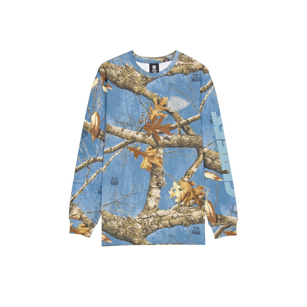 New Era Kansas City Chiefs Realtree Long Sleeve T-Shirt - Size 3XL